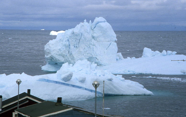 iceberg near the coast Illulisat